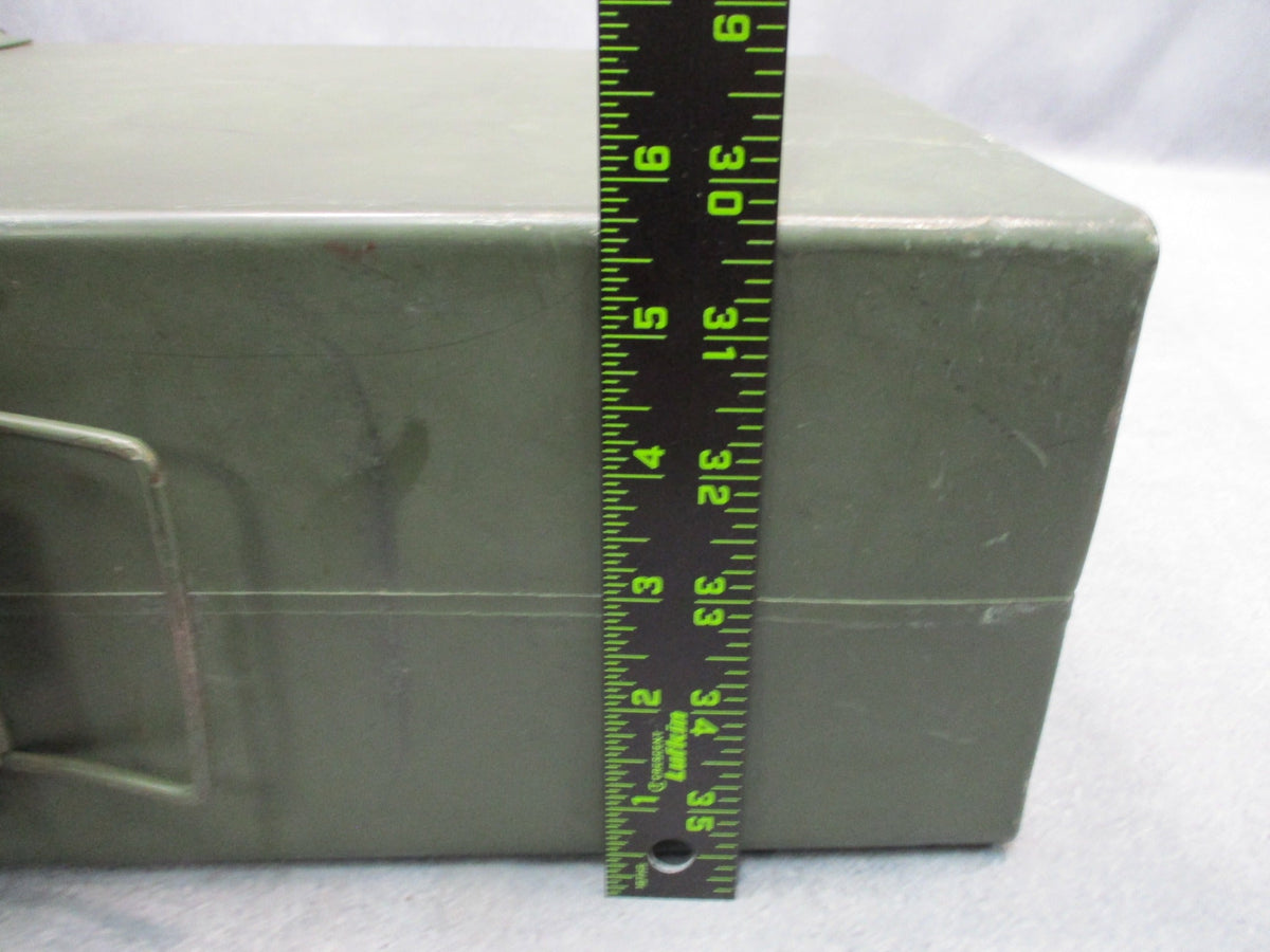USGI PVS-7B Night Vision Goggle Transport Ammo Can Foam Padded OD Green
