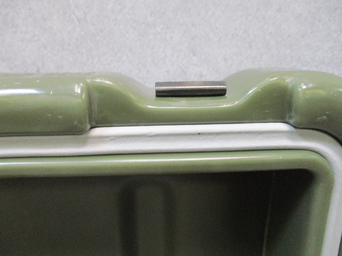 Pelican Hardigg Military Footlocker OD Green 472-FTLK-1-137 2 Trays Wheels