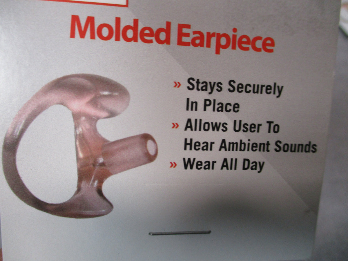 Code Red Molded Earpiece Ear Mold Lot 8 Silicone Small Left Right Large Left New - Centex Military Gear