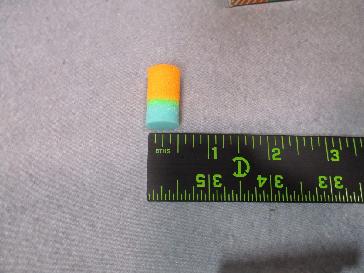 Sound Guard Ear Plugs 145 Pairs Orange Green Foam USA NSN 6515-00-137-6345 - Centex Military Gear