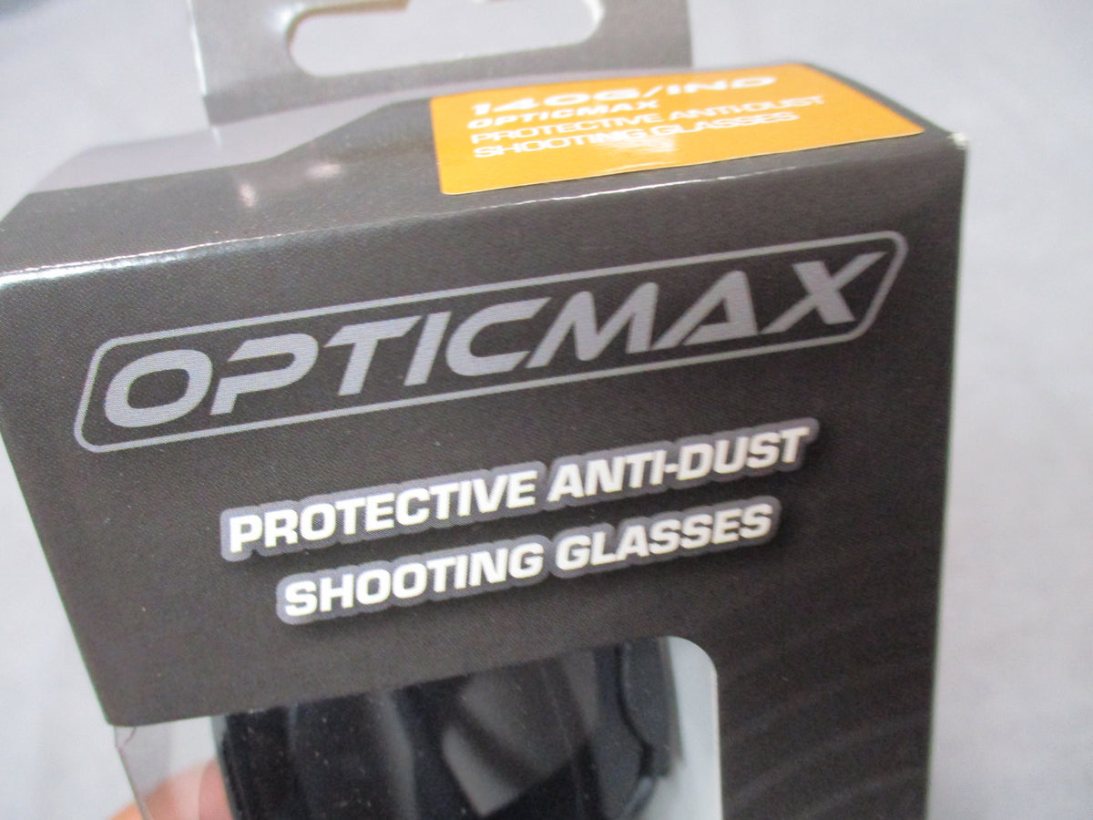 OpticMax 1400/ND Shooting Safety Glasses Gray Lens Anti-Fog Foam Lined New Box - Centex Military Gear