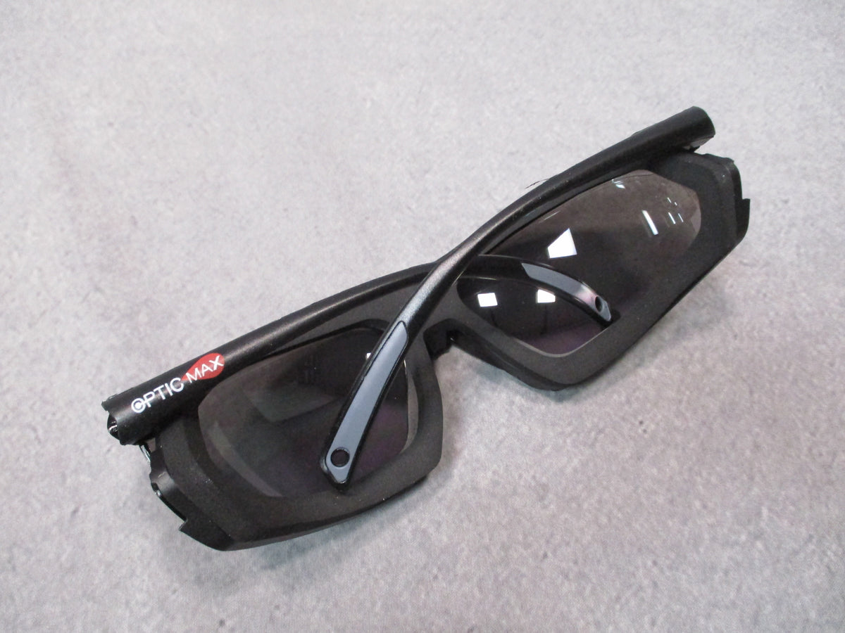 OpticMax 1400/ND Shooting Safety Glasses Gray Lens Anti-Fog Foam Lined New Box - Centex Military Gear