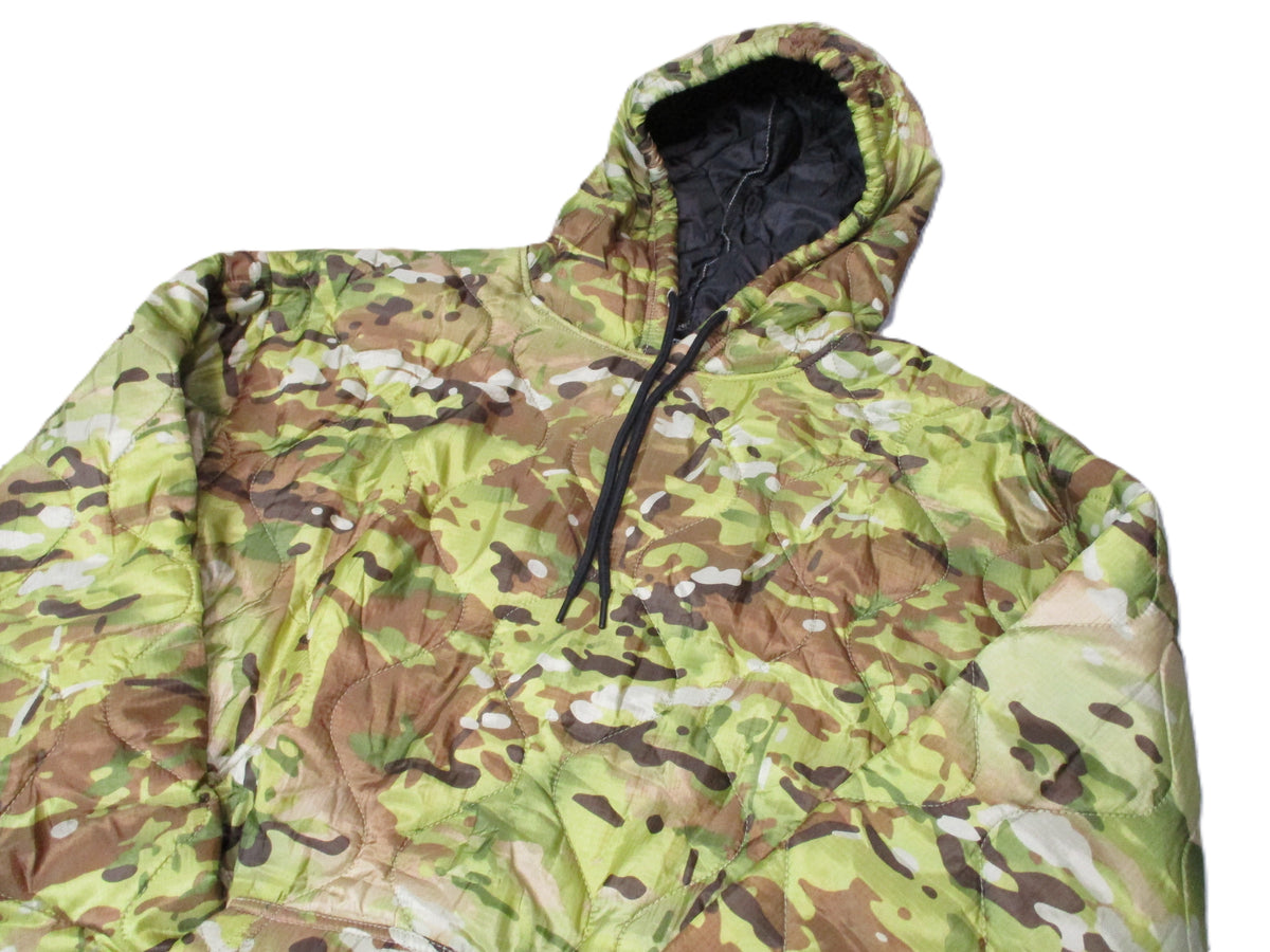Woobie Gear MultiCam Camo Quilted Pullover Hoodie 3XL Nylon Ripstop NWOT - Centex Military Gear