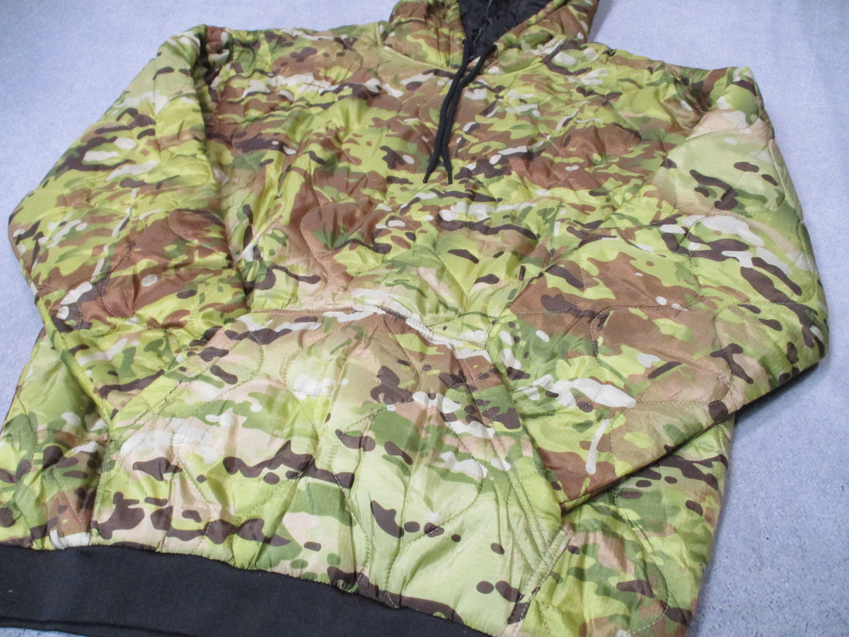Woobie Gear MultiCam Camo Quilted Pullover Hoodie 3XL Nylon Ripstop NWOT - Centex Military Gear