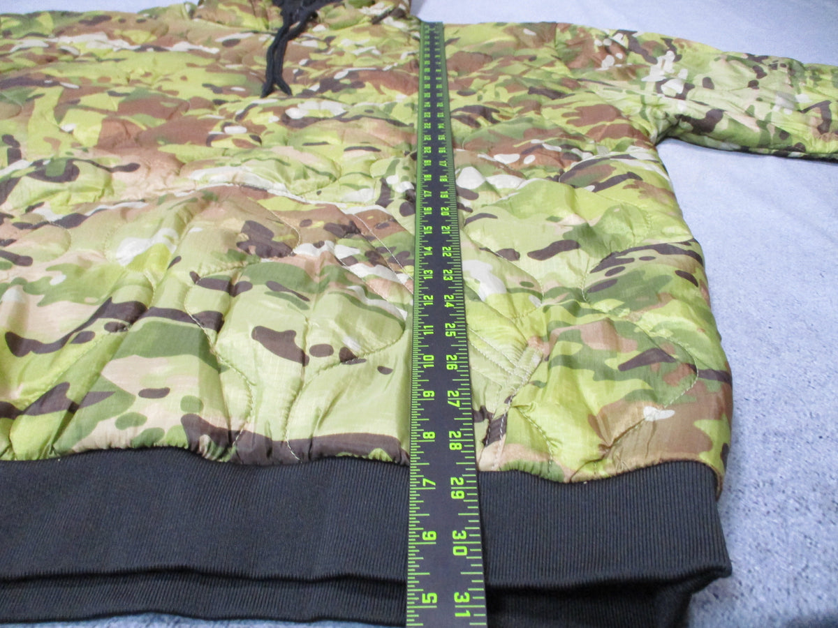 Woobie Gear MultiCam Camo Quilted Pullover Hoodie 3XL Nylon Ripstop NWOT - Centex Military Gear