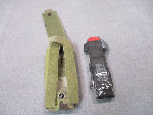 NAR CAT Gen 7 Tourniquet New Sealed Black with USGI SEKRI Camo Pouch Used - Centex Military Gear