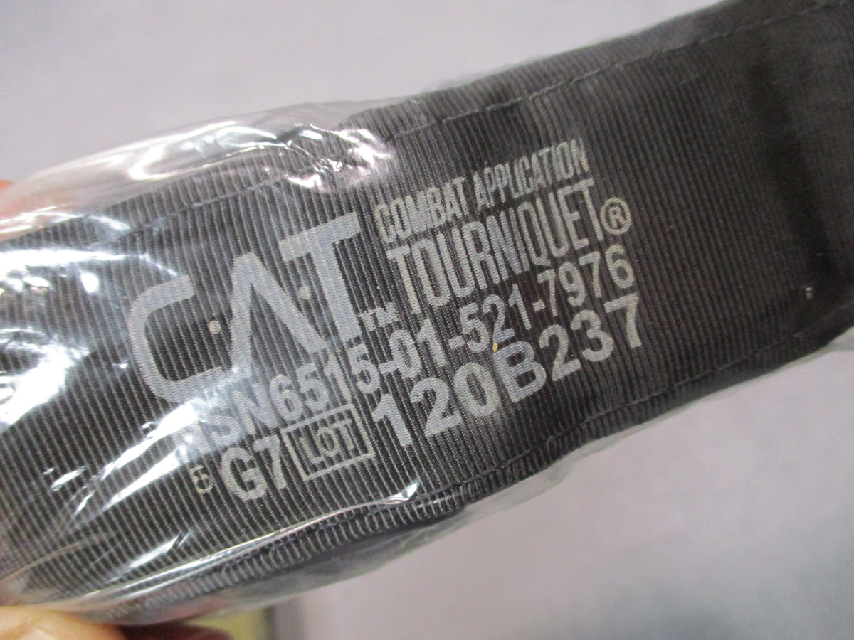 NAR CAT Gen 7 Tourniquet New Sealed Black with USGI SEKRI Camo Pouch Used - Centex Military Gear