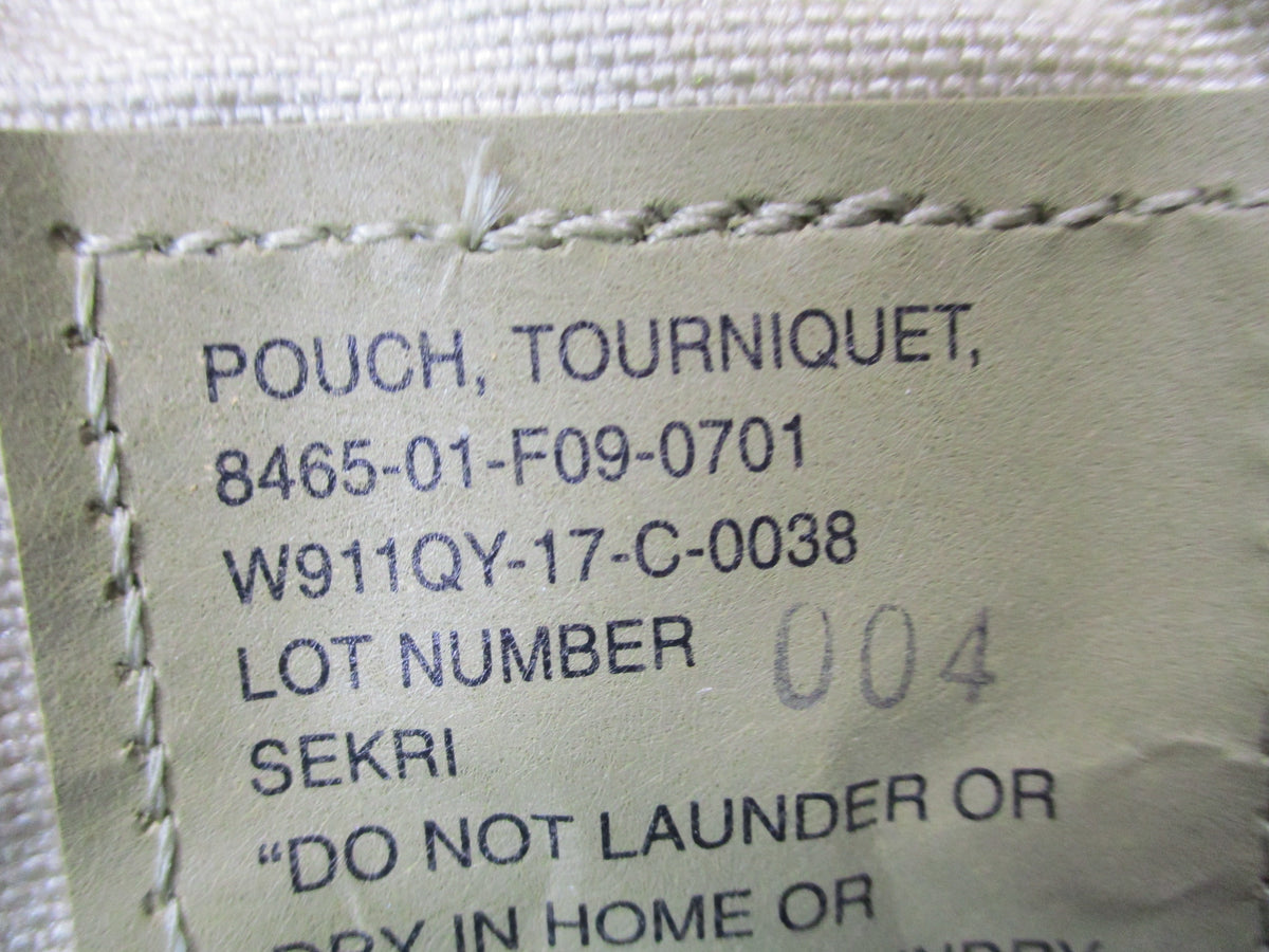 NAR CAT Gen 7 Tourniquet New Sealed Black with USGI SEKRI Camo Pouch Used - Centex Military Gear