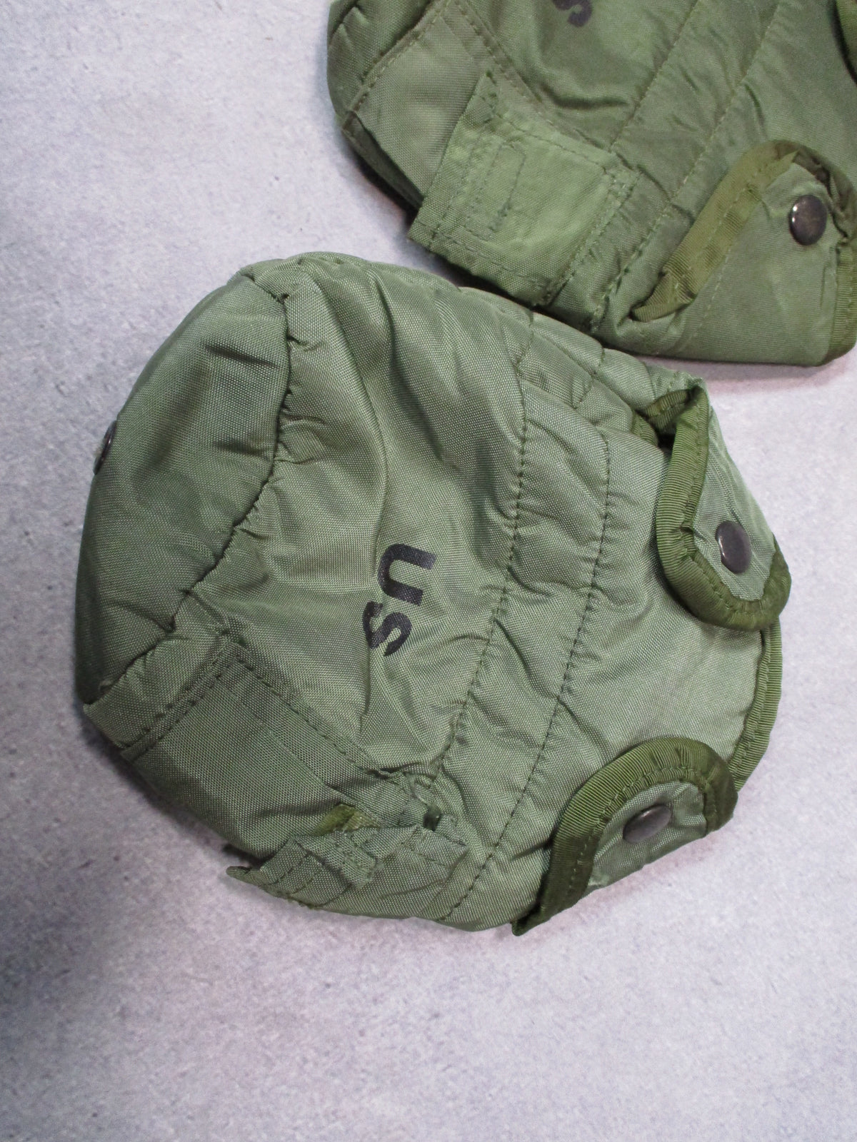 USGI ALICE LC-2 1 Quart Canteen Cover Pouches Olive Drab Reyes 2004 Lot of 2 - Centex Military Gear