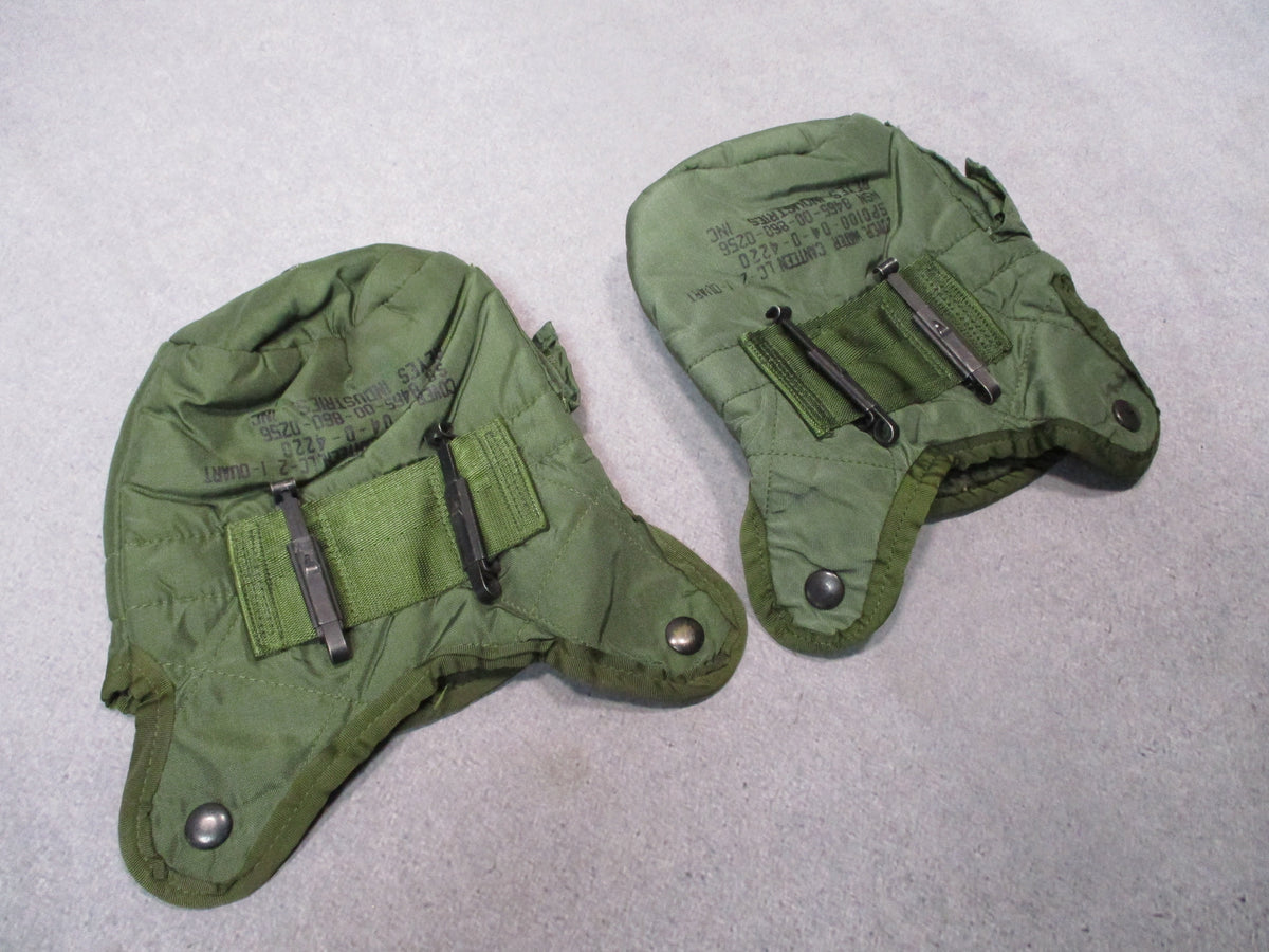 USGI ALICE LC-2 1 Quart Canteen Cover Pouches Olive Drab Reyes 2004 Lot of 2 - Centex Military Gear