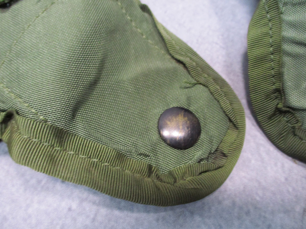 USGI ALICE LC-2 1 Quart Canteen Cover Pouches Olive Drab Reyes 2004 Lot of 2 - Centex Military Gear