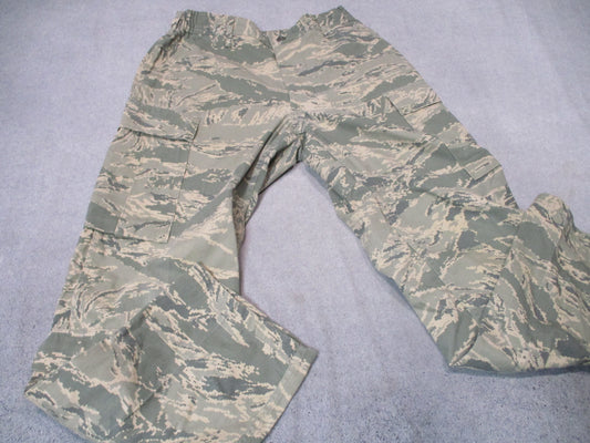 USAF ABU Digital Tiger Stripe Cargo Pants 32 Short DSCP Bethel Military Trousers