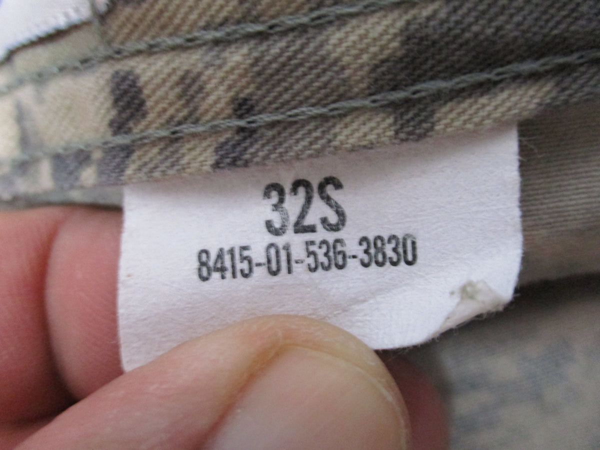USAF ABU Digital Tiger Stripe Cargo Pants 32 Short DSCP Bethel Military Trousers - Centex Military Gear