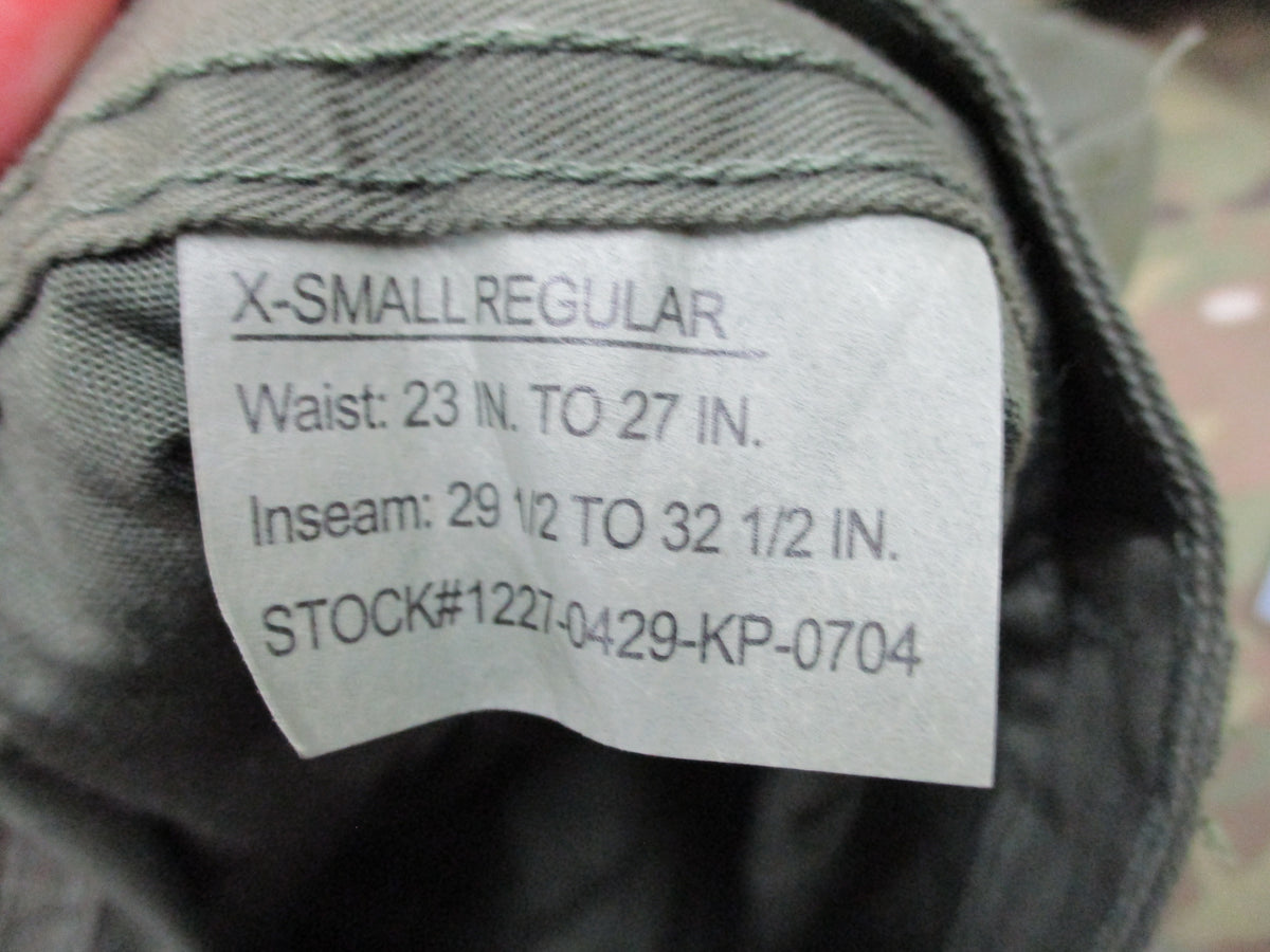 Rothco 7838 Olive Drab BDU Cargo Pants Trousers Fatigues Tactical Work NWT