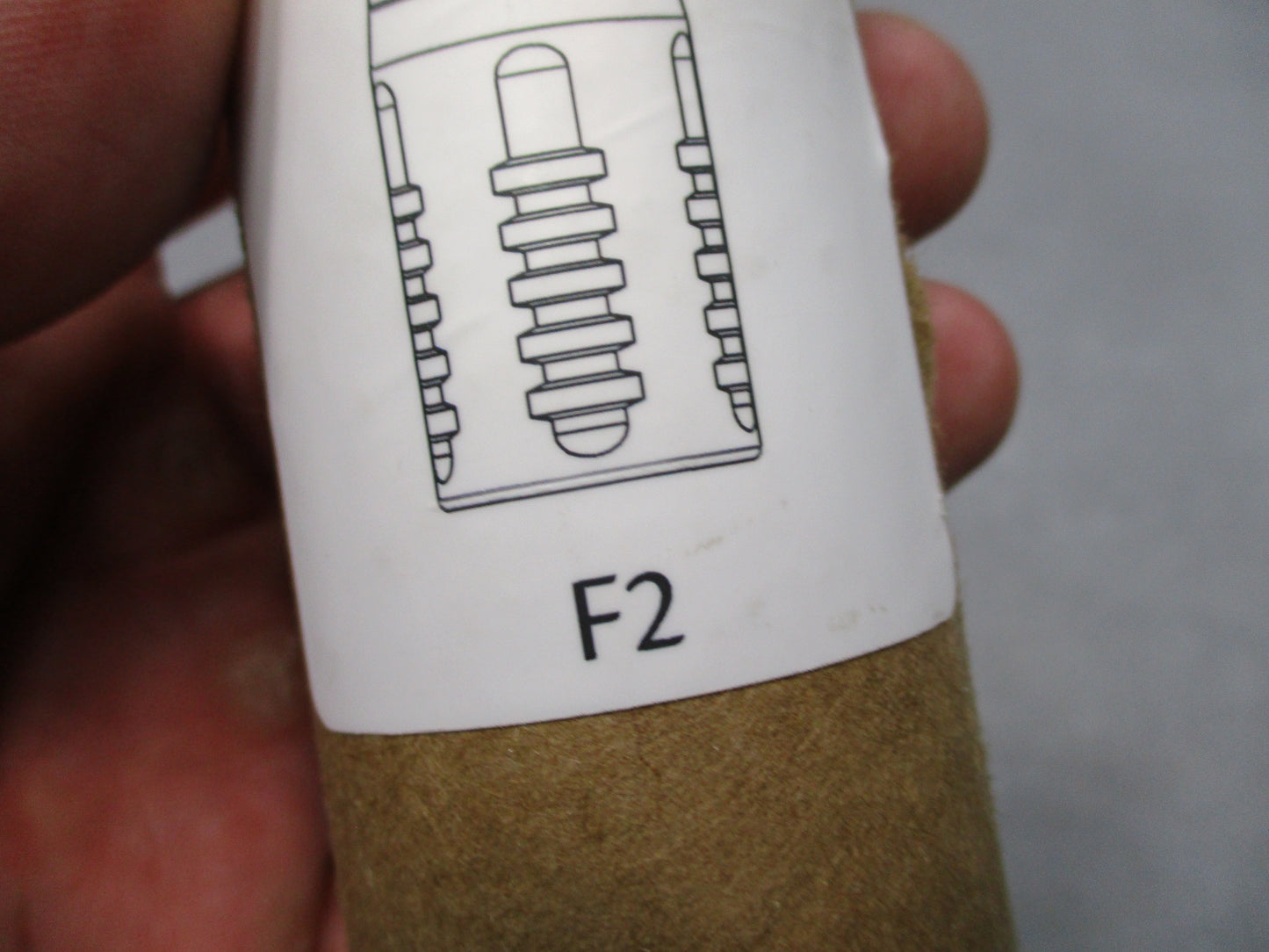 FocusWorks F2 Flashlight Aluminum 5000K Samsung LH351D FW-541 Pocket Clip