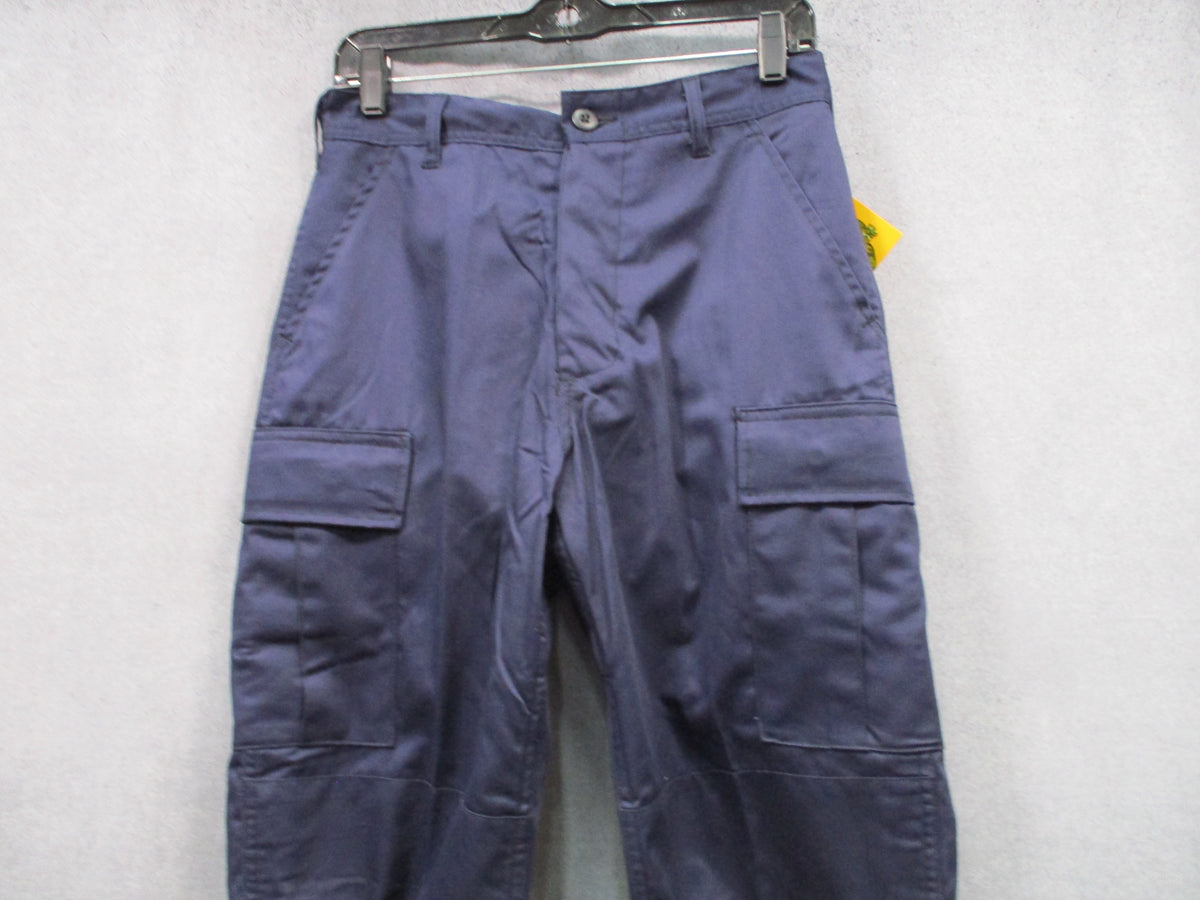 Rothco Navy Blue BDU Cargo Pants Trousers Fatigues 55/45 Tactical Work NWT