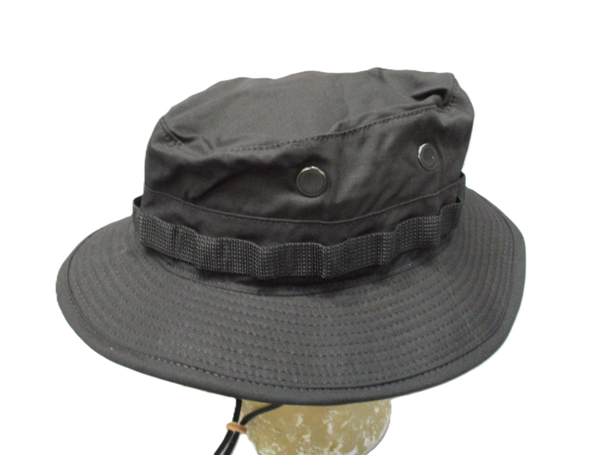 Propper Boonie Hat Black Cotton Ripstop Tactical Military Spec F550155001 NWT
