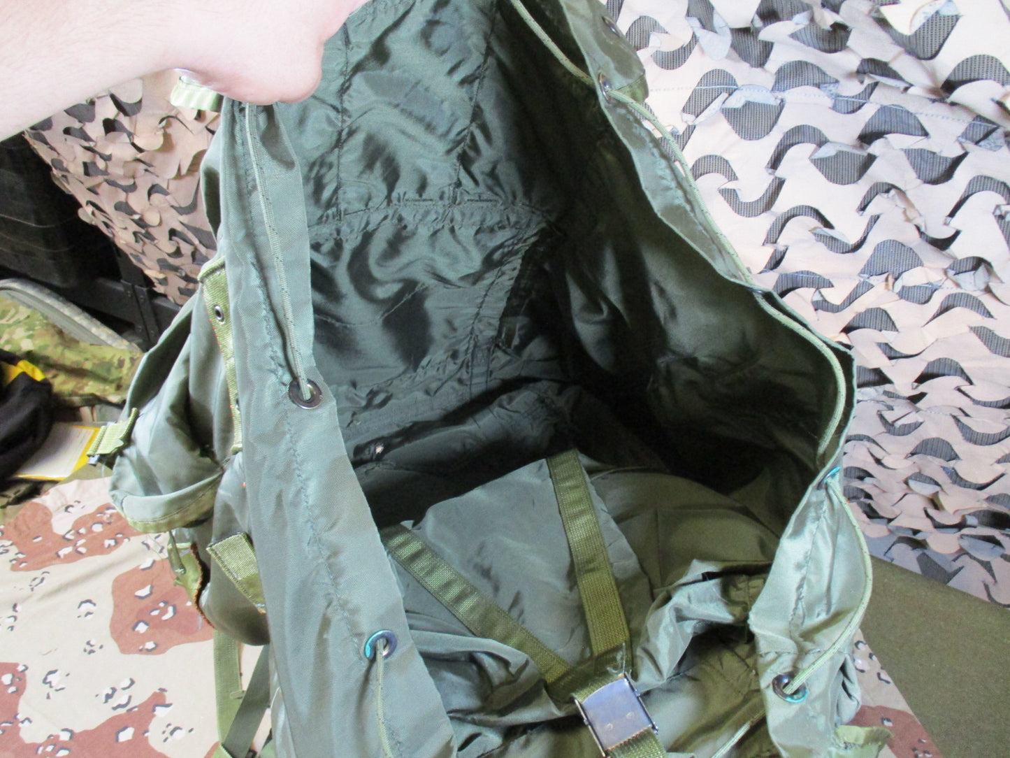 USGI Large ALICE Pack – Used Military Surplus, Comfortable Aftermarket Straps