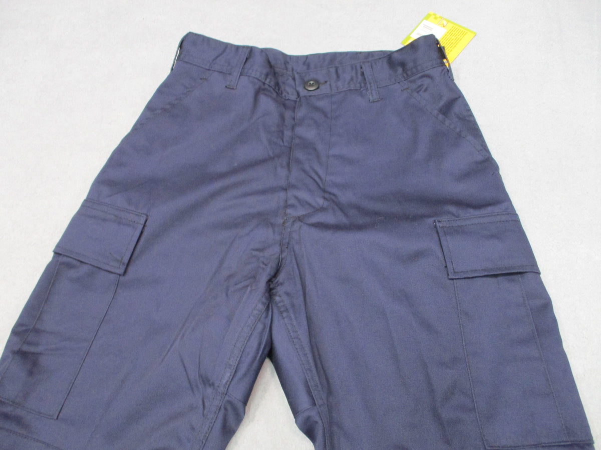 Rothco Navy Blue BDU Cargo Pants Trousers Fatigues 55/45 Tactical Work NWT