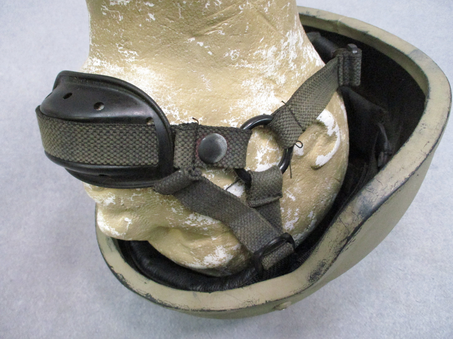 RBR Mach 1 ACH MICH Style Ballistic Helmet Large Tan Used Surplus
