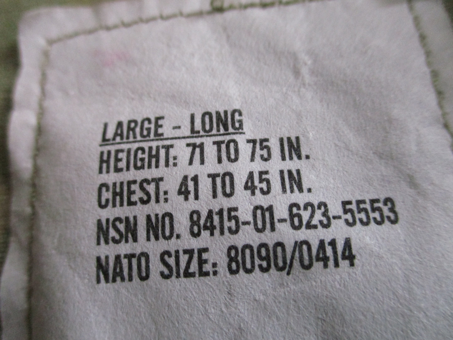 USGI OCP Scorpion ACU Combat Coat Shirt Blouse 50/50 Nylon Cotton Army USAF