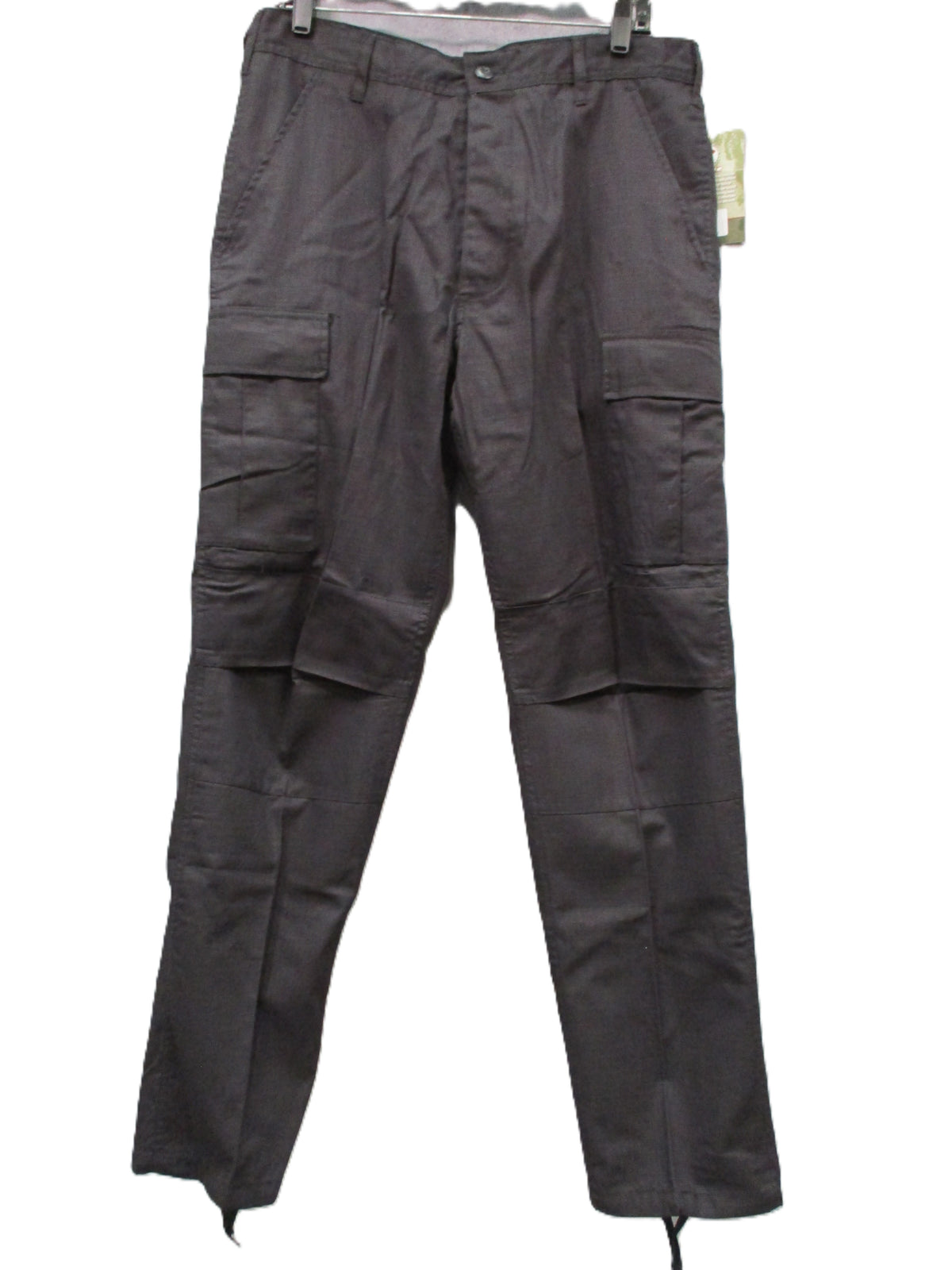 Rothco Black BDU Cargo Pants 100% Cotton Ripstop Tactical Military Style NWT