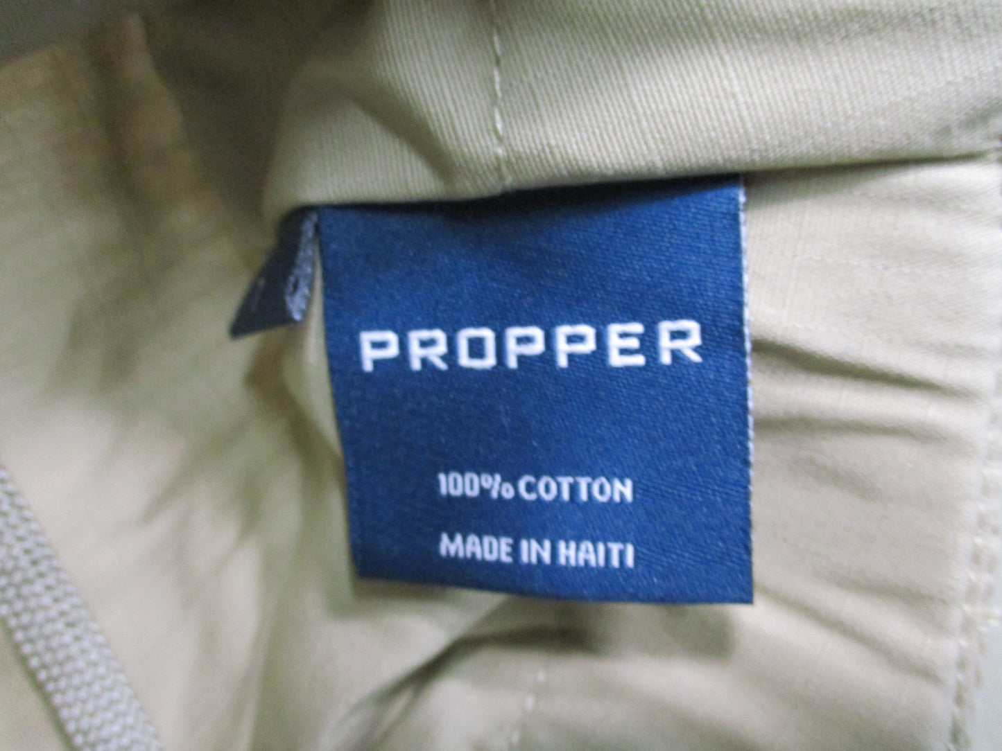 Propper Khaki Boonie Hat 100% Cotton Ripstop Military Sun Hat NWT 7-7 3/4