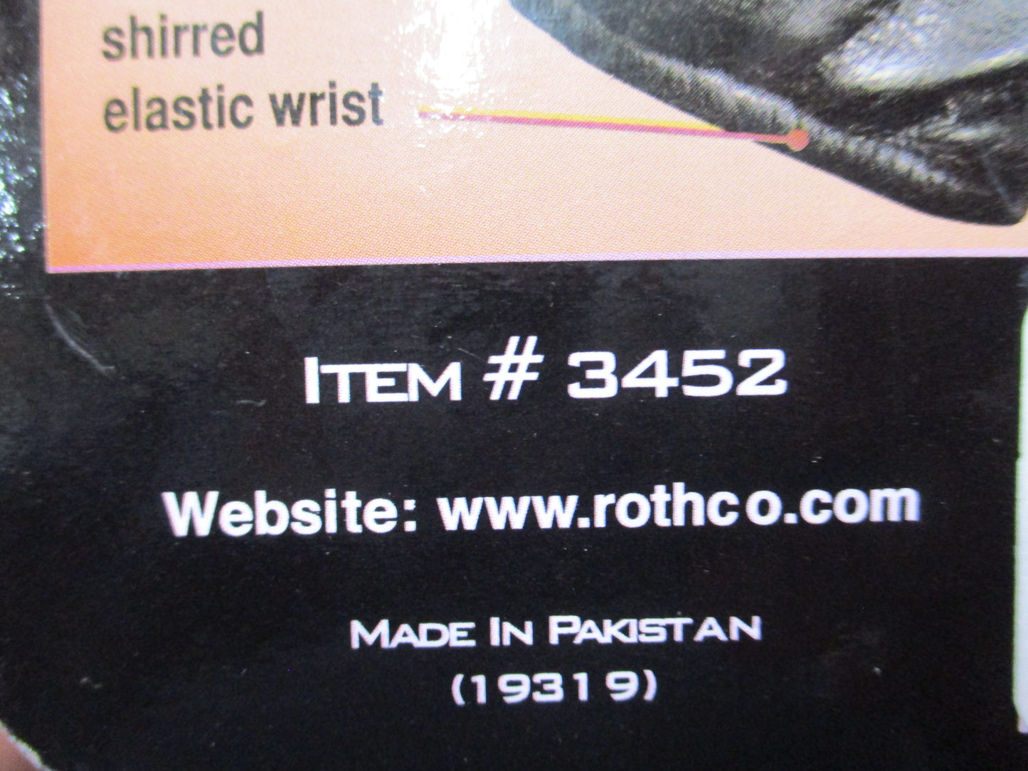 Rothco 3452 Police Duty Gloves Cut Resistant Aramid Security Law Enforcement