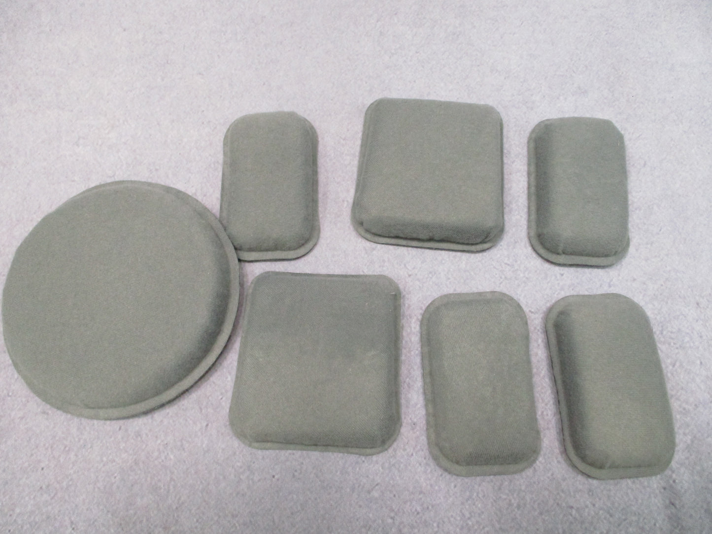 MADE WITH KEVLAR ADVANCED COMBAT HELMET ACH MICH ARMY 8470-01-506-6369 OD GREEN