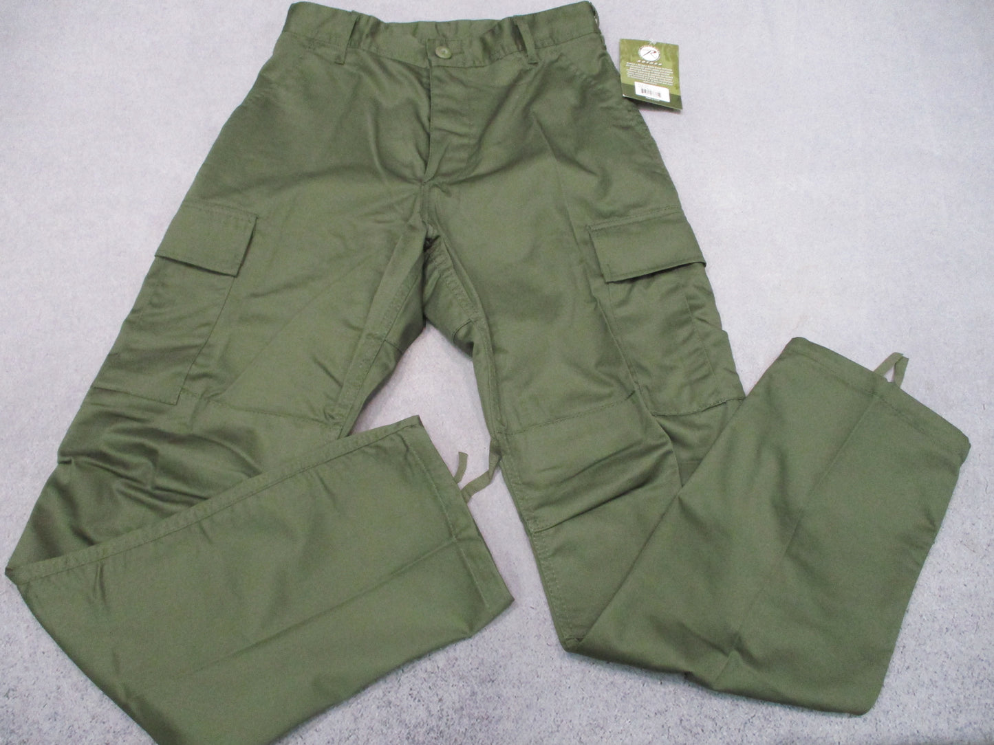 Rothco 7838 Olive Drab BDU Cargo Pants Trousers Fatigues Tactical Work NWT