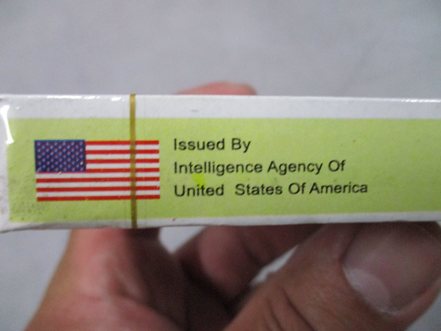 2003 Iraqi Most Wanted Saddam Playing Cards DIA Intelligence Sealed Vintage Deck