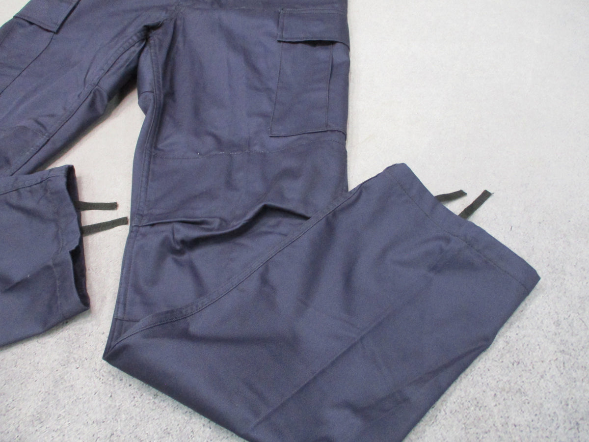 Rothco Navy Blue BDU Cargo Pants Trousers Fatigues 55/45 Tactical Work NWT