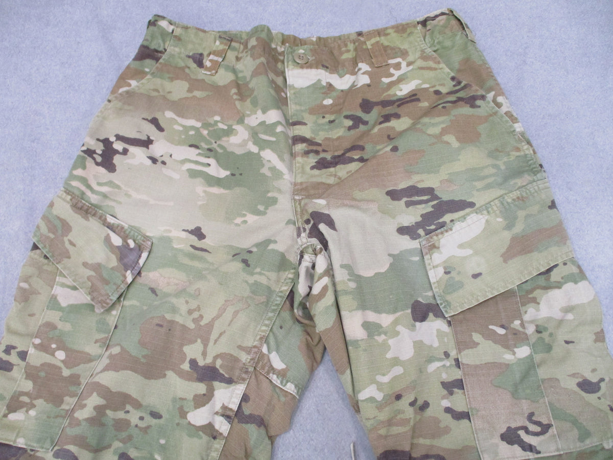 USGI OCP Scorpion W2 ACU Combat Trousers 50/50 NYCO Army Air Force Used Pants