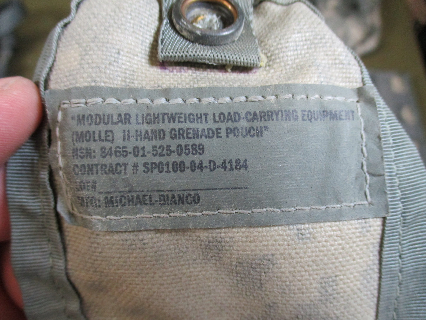 USGI MOLLE II Fighting Load Carrier Set - ACU UCP Tactical Vest with Pouches