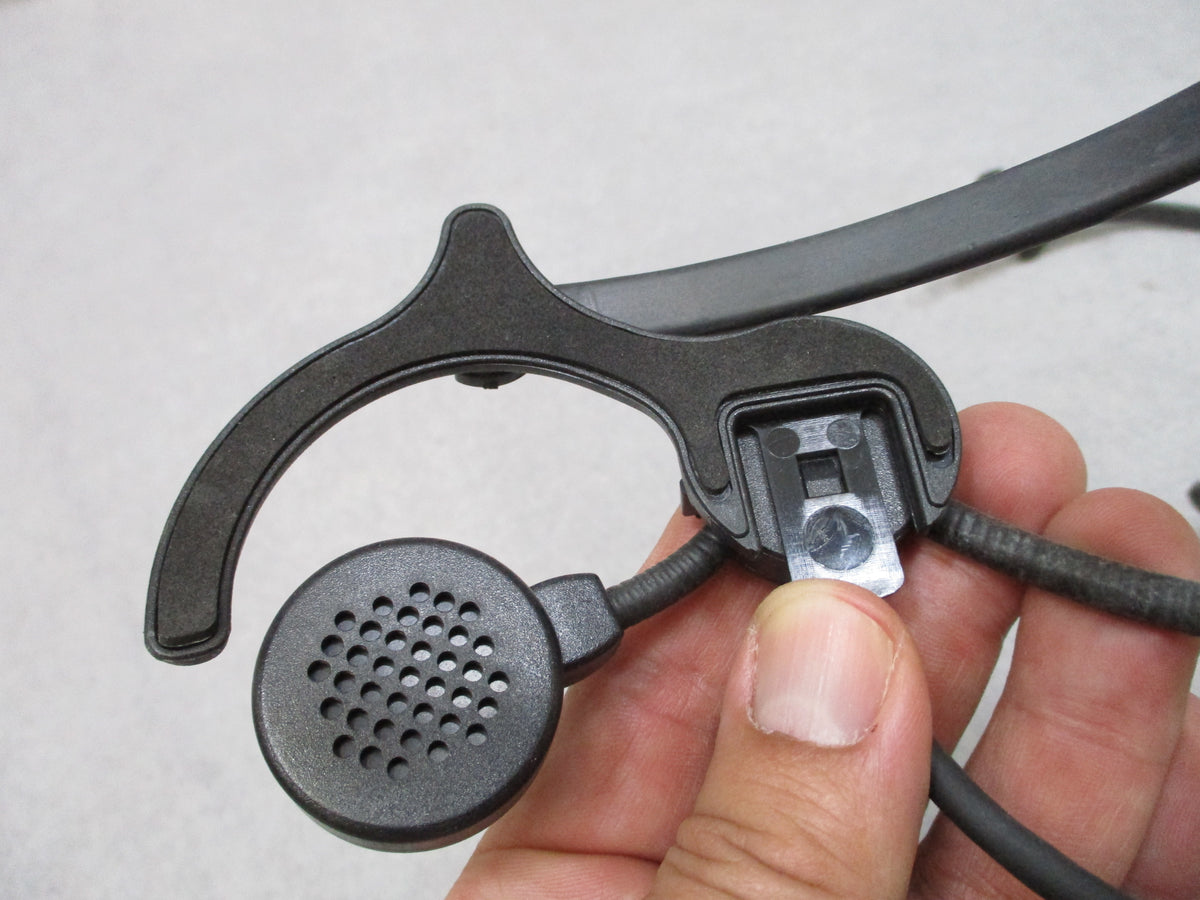 Thales Racal 1600551-2 MBITR Lightweight Radio Headset PTT 6-Pin NOS UK