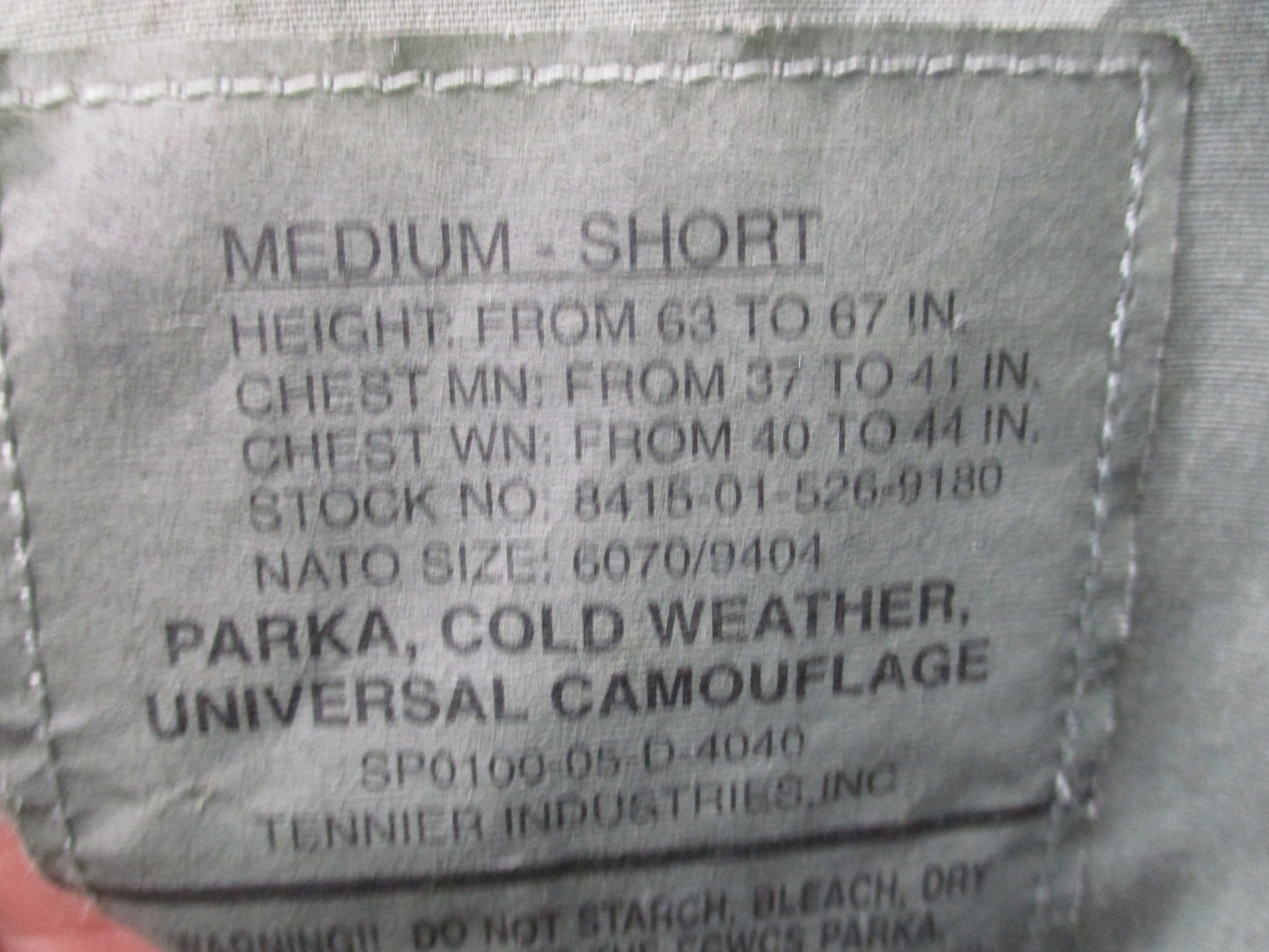 US Army Military ECWCS Gen 2 Parka UCP ACU Digital Cold Weather Rain Jacket