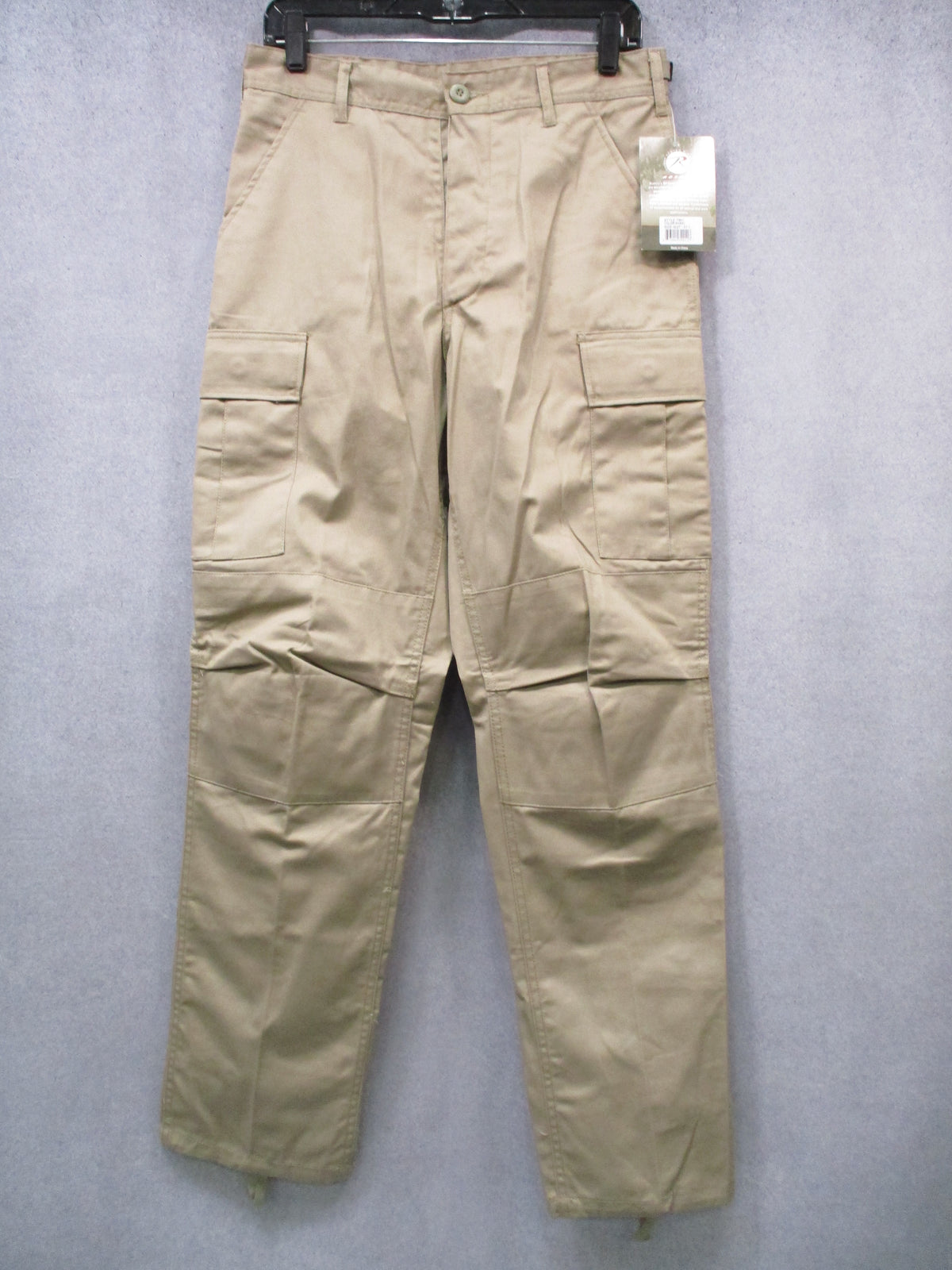 Rothco Khaki BDU Cargo Pants Tactical Trousers Military Fatigues 55/45 NWT