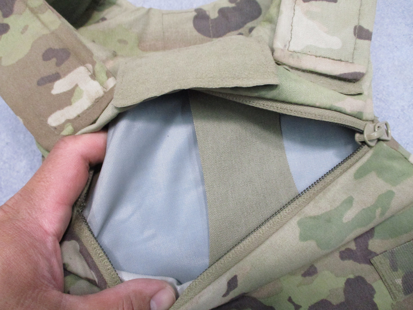 MODULAR SCALABLE VEST CONCEALABLE CARRIER XSMALL w Soft Armor OCP Scorpion