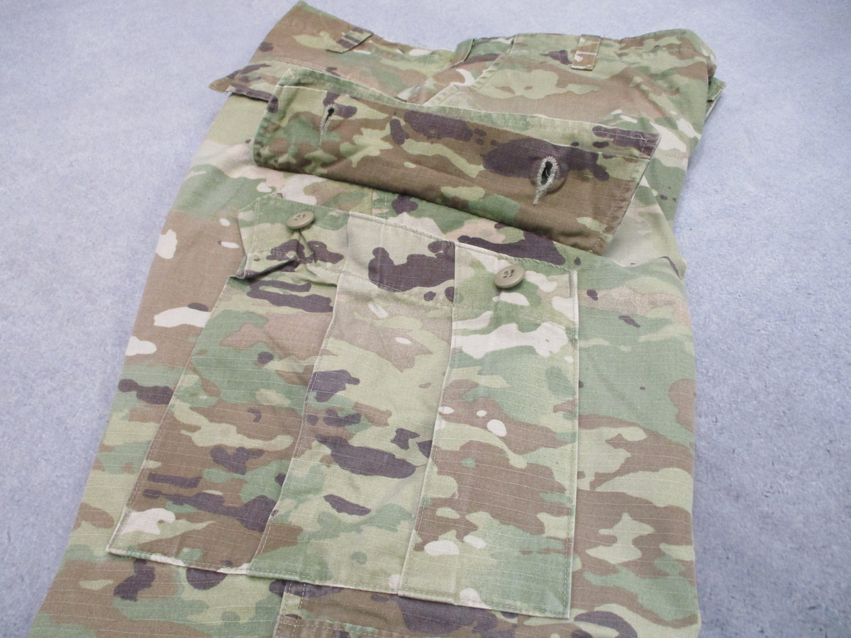 USGI OCP Scorpion W2 ACU Combat Trousers 50/50 NYCO Army Air Force Used Pants