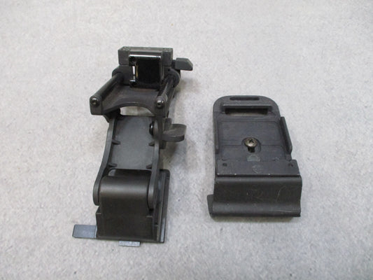 Norotos Rhino NVG Helmet Mount with 1-Hole ACH Base Plate Black USGI A3256368
