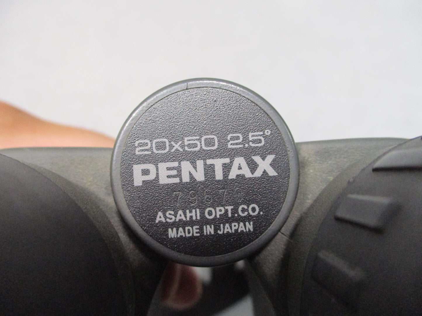 Vintage Pentax 20x60 PCF Binoculars 2.2° Japan w/ MOLLE Case