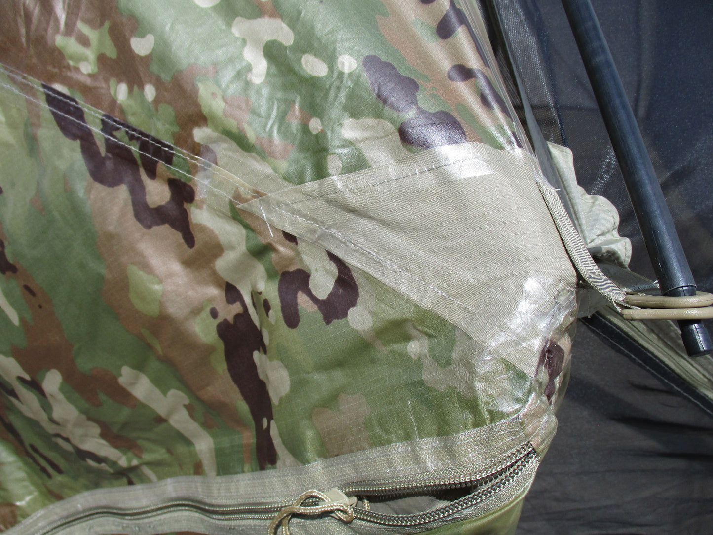 OCP Camouflage Litefighter 2-Man Tent - Military Surplus Gear - Excellent Condit
