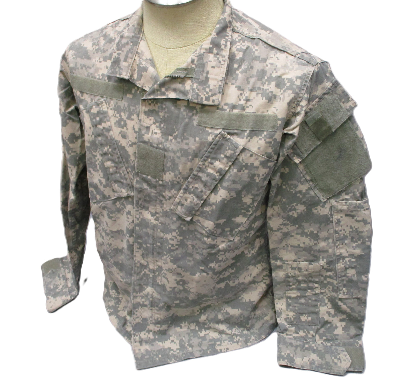 USGI ACU UCP Digital Camo Army Combat Coat Shirt 50/50 Nylon Cotton Surplus
