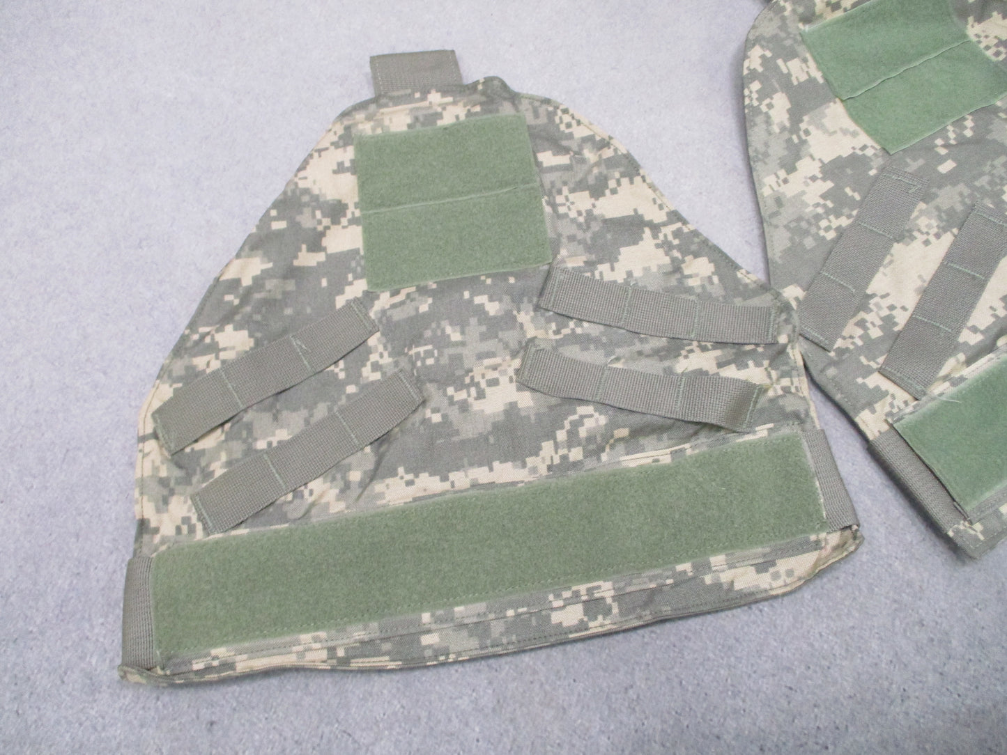 UCP ACU Deltoid Shoulder Arm Protector Carrier Covers Pair Empty Used