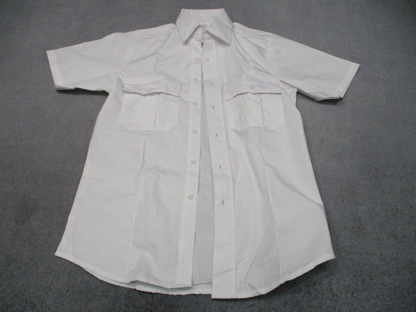 Rothco White EMT Police Security First Responder Uniform Shirt Short Sleeve New