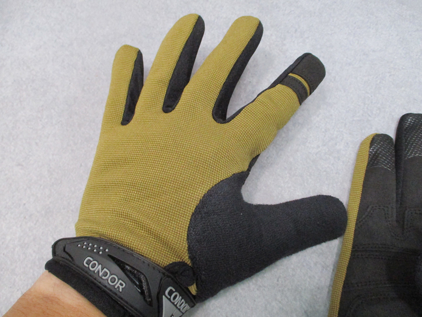 Condor HK228 Shooter Gloves Coyote Tan Tactical Range Gloves New