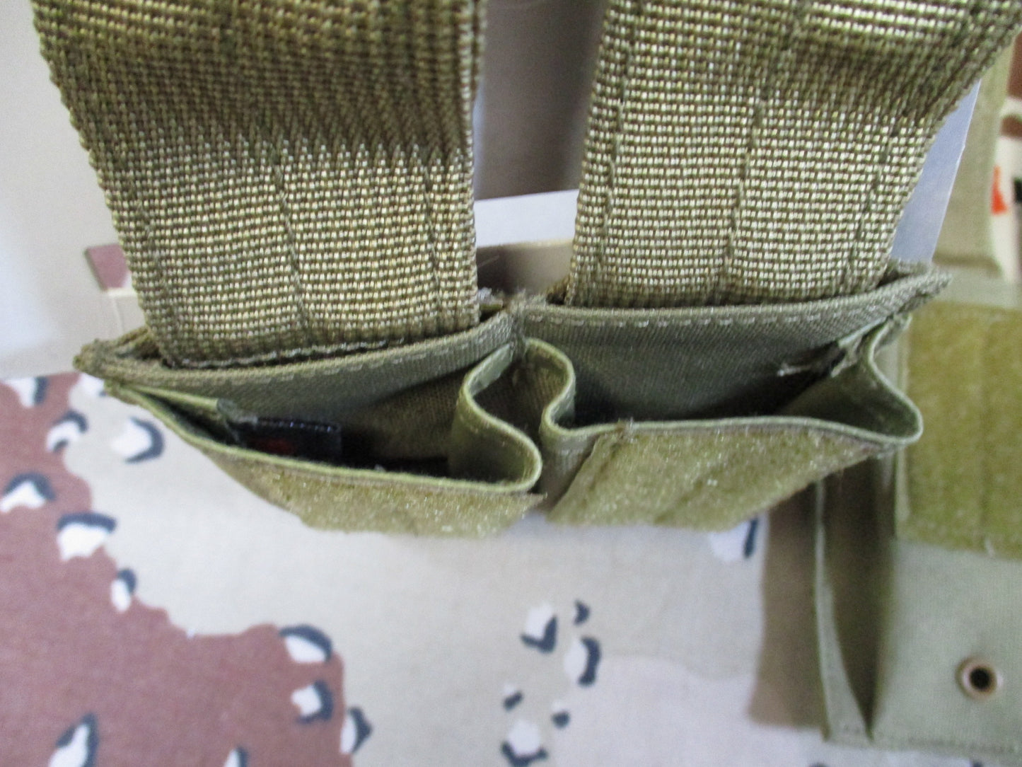 Fox tactical pistol mag pouch two pack tactical lot molle coyote brown