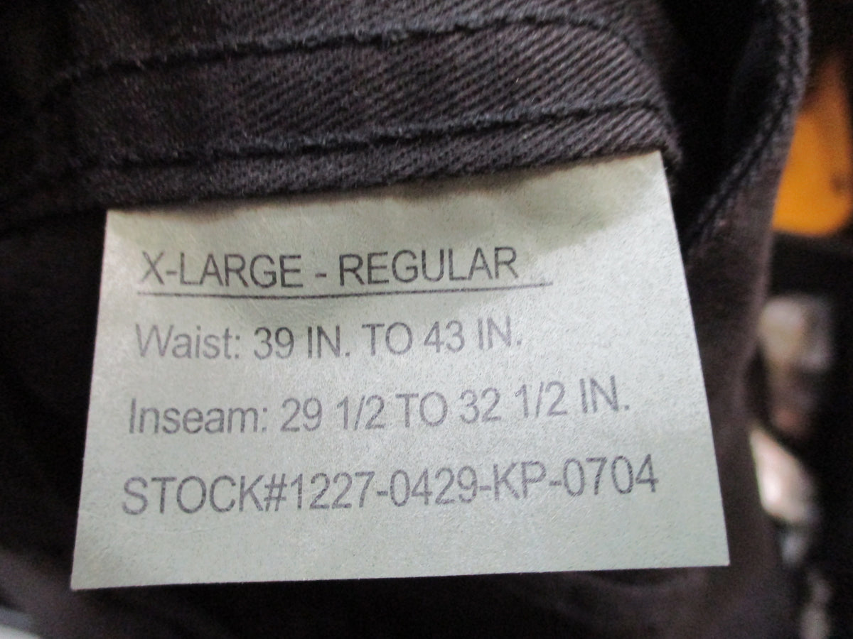 Rothco Black BDU Tactical Cargo Pants Military Fatigue Trousers NWT 55/45