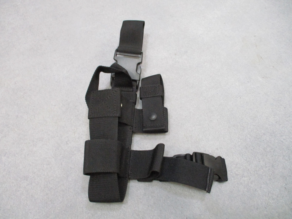 Hero's Pride 1048 MK9 Pepper Spray & Flashlight Drop Leg Holster Holder Only