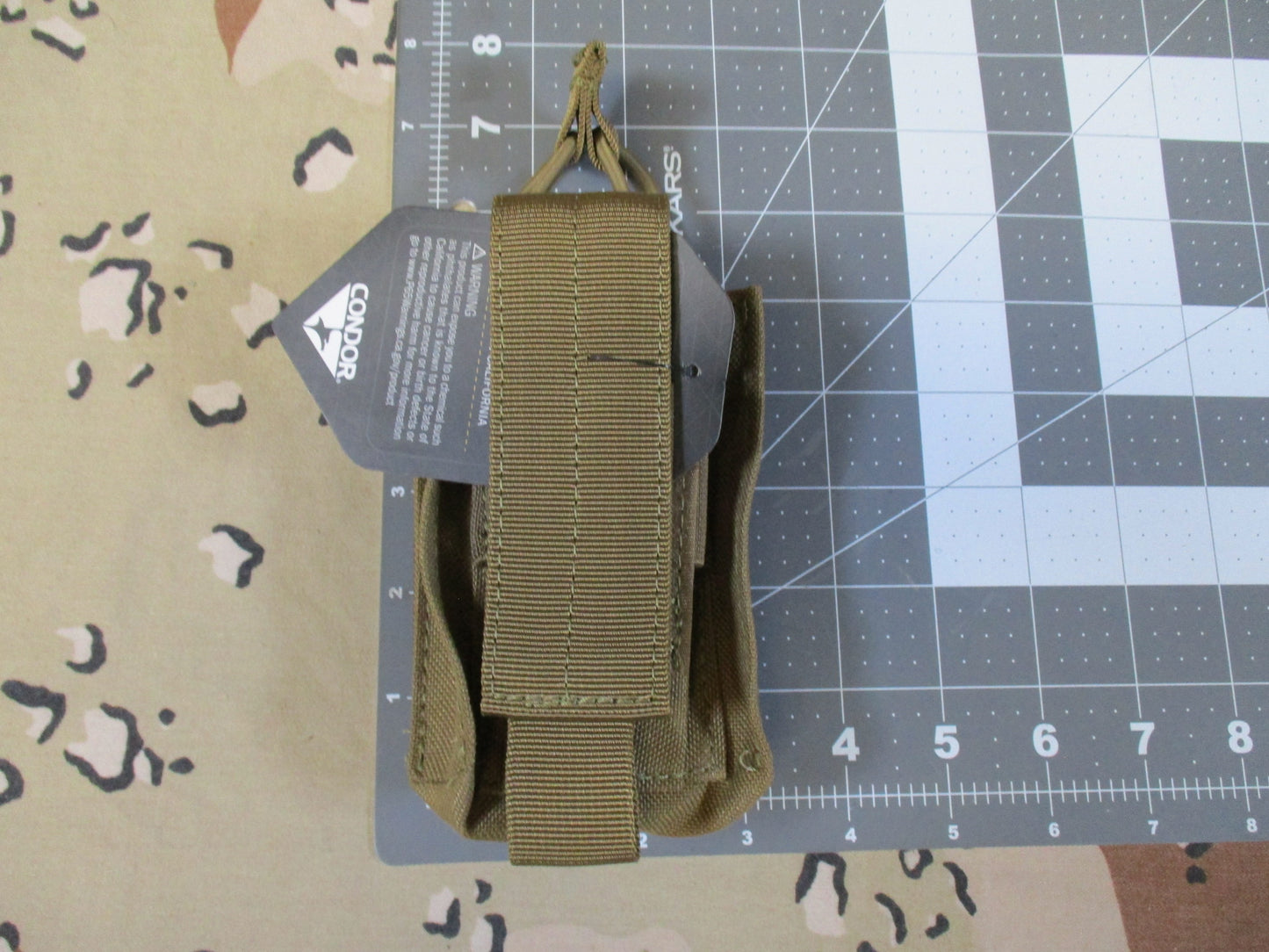 Condor GEN2 Single Kangaroo Mag Pouch – Coyote Brown – 3 Pack – MOLLE – lot set